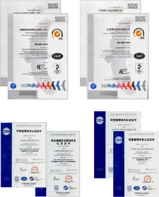 Comprehensive Certification For The Company