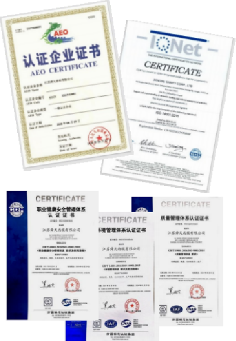 Comprehensive Certification For The Company