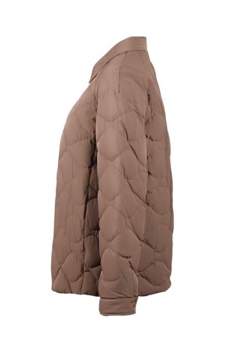Chocolate Brown Goose Down Jacket