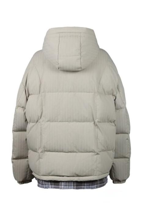 Sand Gray Goose Down Jacket Sand Gray Goose Down Jacket