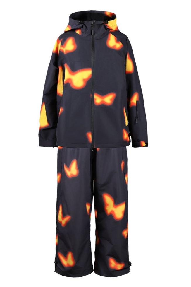 Butterfly Print Ski Suit Butterfly Print Ski Suit
