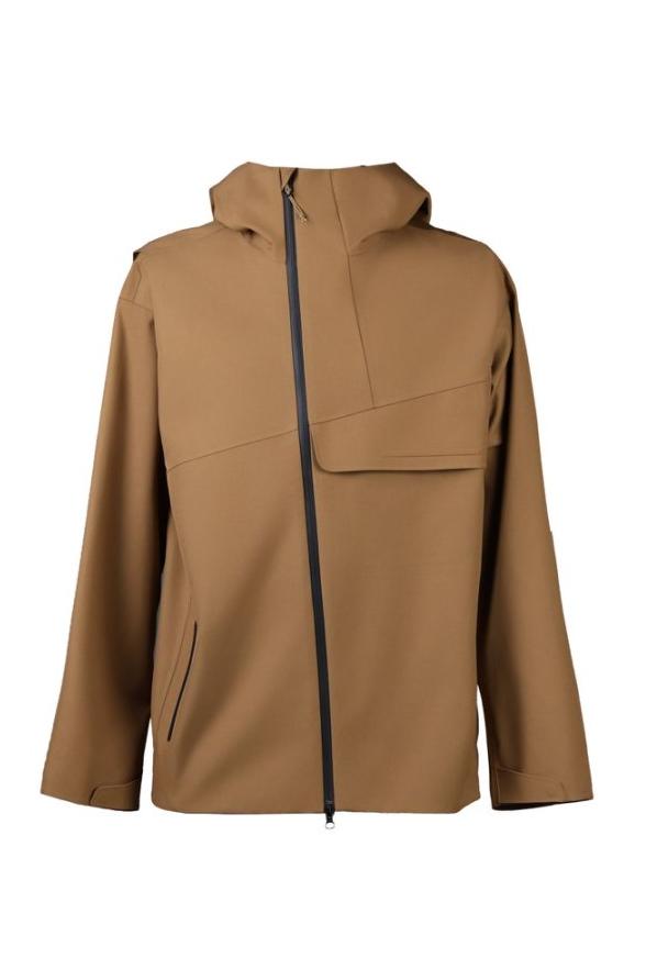 Cashew Brown Seam-sealed Rain Jacket