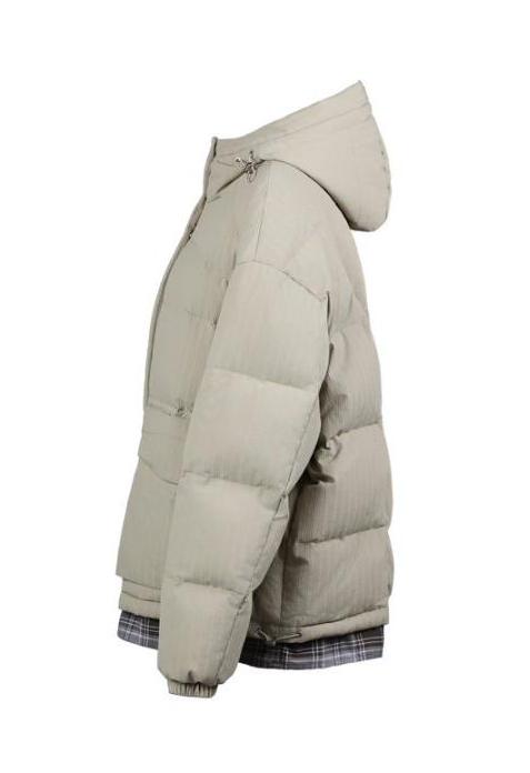 Sand Gray Goose Down Jacket Sand Gray Goose Down Jacket
