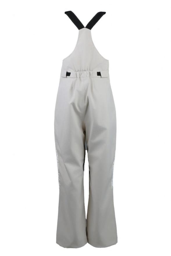 Pearl White Girdling Ski Suit