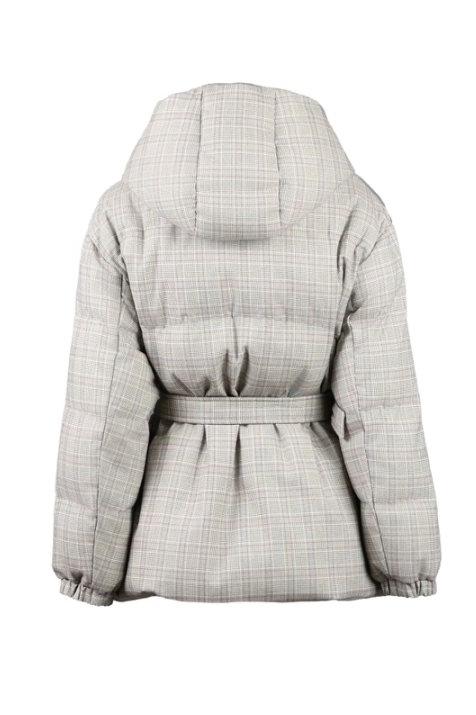 Warm Gray Goose Down Jacket