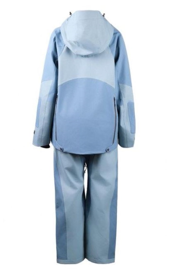 Shadow Blue Ski Suit