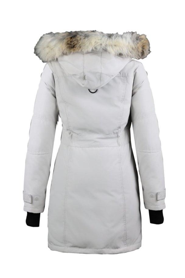 Pure White Outerdoor Goose Down Parka Pure White Outerdoor Goose Down Parka