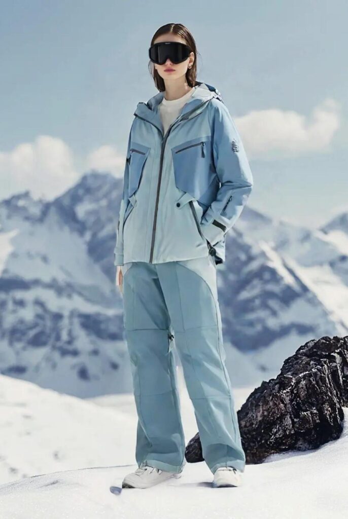 Shadow Blue Ski Suit Shadow Blue Ski Suit