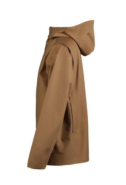 Cashew Brown Seam-sealed Rain Jacket
