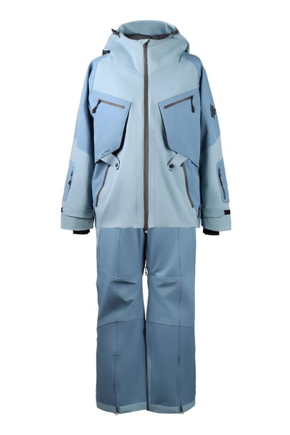 Shadow Blue Ski Suit