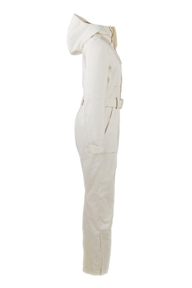 Plain White Ski Jumpsuit