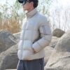 Checkered Down Jacket