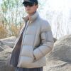 Checkered Down Jacket
