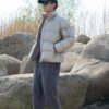 Checkered Down Jacket