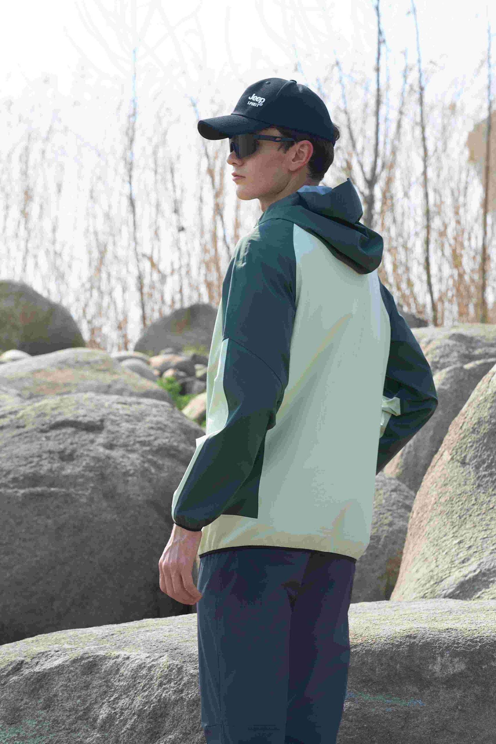 Green Patchwork Jacket