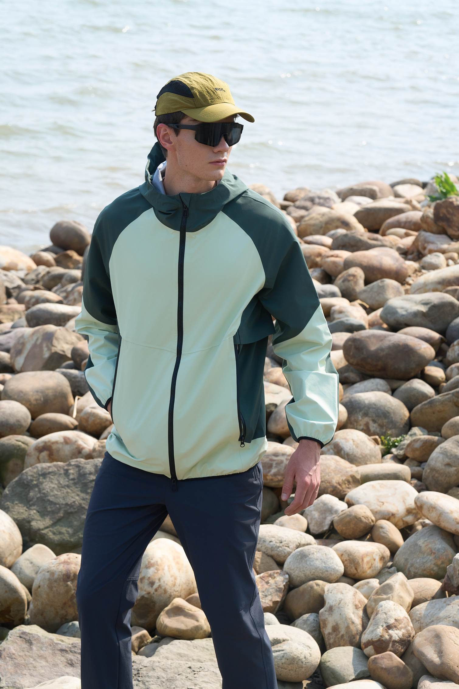 Green Patchwork Jacket