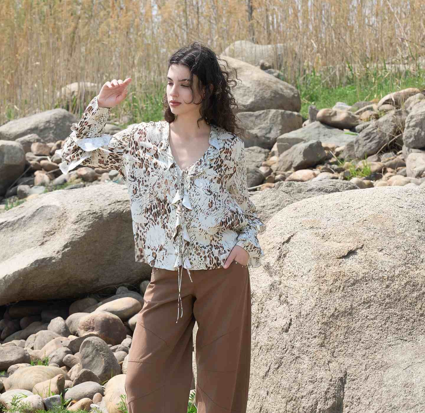 Rustic Charm Cargo Pants