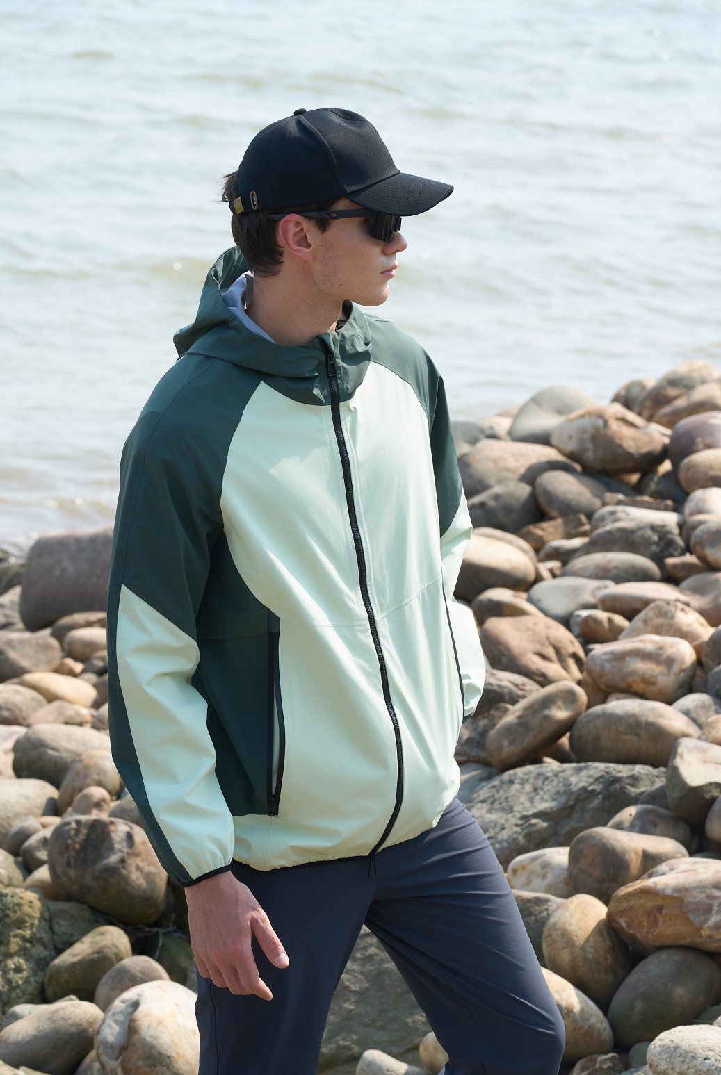 Green Patchwork Jacket