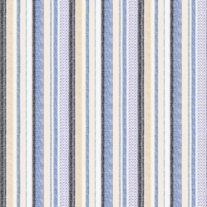 Rayon Linen Cotton Printed Stripe Fabric Natural Vintage Finish