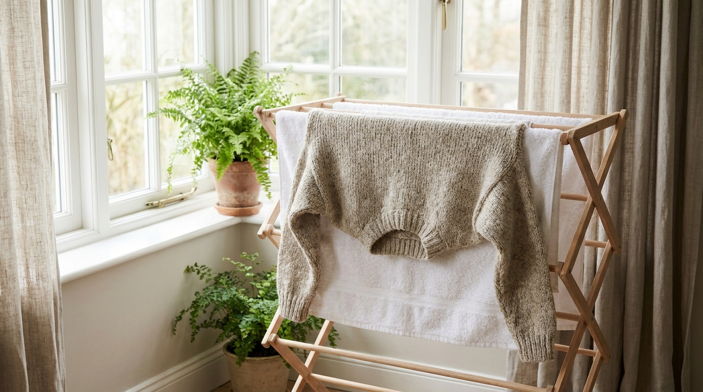 drying rack flat wooden